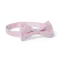 Janie and Jack Ties|Suiting-Easter Egg Bowtie pale pink easter egg