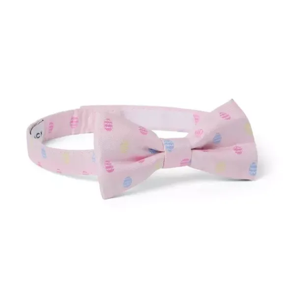 Janie and Jack Ties|Suiting-Easter Egg Bowtie pale pink easter egg