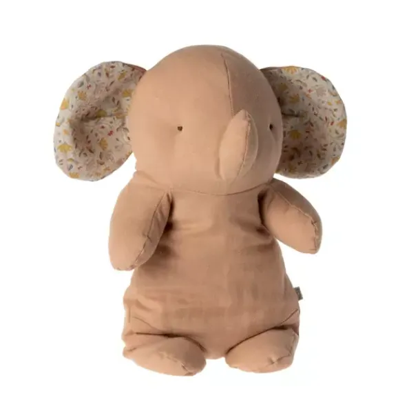 Janie and Jack Stuffed Animals-Elephant, Medium - rose