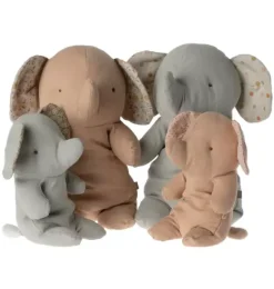 Janie and Jack Stuffed Animals-Elephant, Medium - rose
