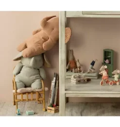 Janie and Jack Stuffed Animals-Elephant, Medium - rose