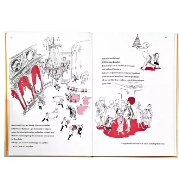 Janie and Jack Books-ELOISE LEATHER EDITION white