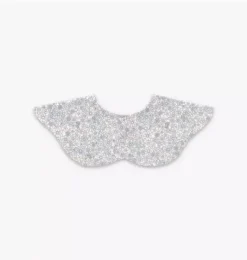 Janie and Jack Feeding Accessories|Nursery-Enchanted Wildflower Winglet Bib - ivory