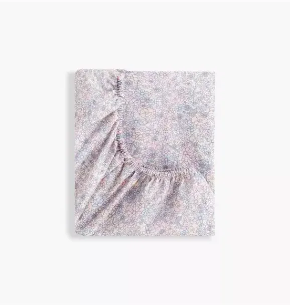 Janie and Jack Nursery|Diapering-Enchanted Wildflowers Changing Pad Cover - ivory