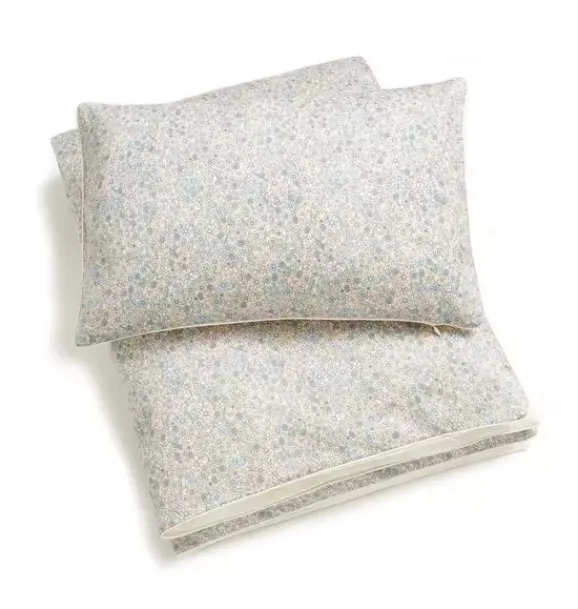 Janie and Jack Blankets And Quilts-Enchanted Wildflowers Toddler Duvet Set - ivory