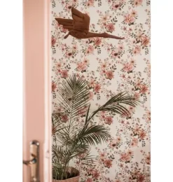 Janie and Jack Wallpaper-English Garden Wallpaper multi