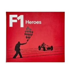 Janie and Jack Books-F1 HEROS  LEATHER EDITION red