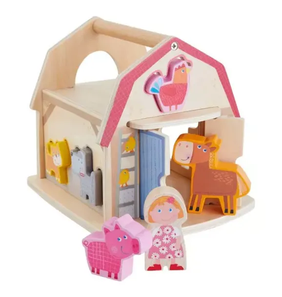 Janie and Jack Development Toys-Farm Sorting Box multi-color