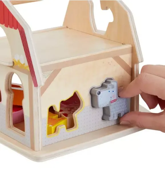 Janie and Jack Development Toys-Farm Sorting Box multi-color