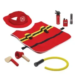 Janie and Jack Dress Up|Development Toys-FIRE FIGHTER PLAY SET multi