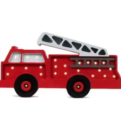 Janie and Jack Lighting-Fire Truck Lamp red
