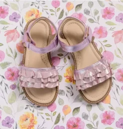 Janie and Jack Kids Shoes|Shoes-Flamenco Sandal carnation