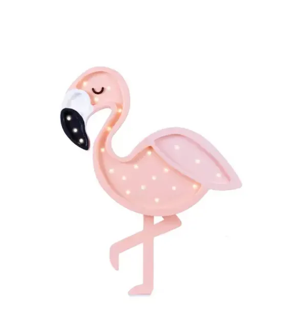 Janie and Jack Lighting-Flamingo Lamp pink