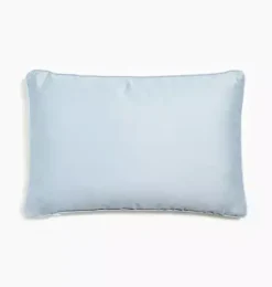 Janie and Jack Bedding Basics-Fleur + Stripe Toddler Pillow Set - ivory