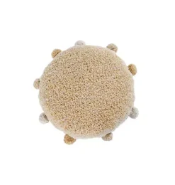 Janie and Jack Decorative Pillows And Throws-Floor Cushion Bubbly Honey honey, natural