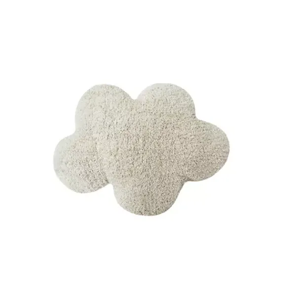 Janie and Jack Decorative Pillows And Throws-Floor Cushion Clouds natural