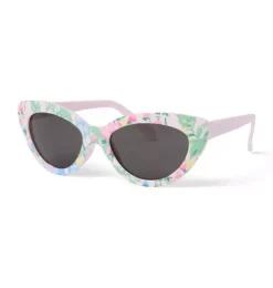 Janie and Jack Sunglasses|Accessories-Floral Cat Eye Sunglasses pale pink floral