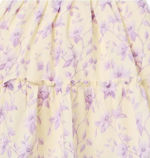 Janie and Jack Dresses-Floral Halter Ruffle Dress freshwater pearl floral