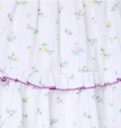 Janie and Jack Dresses-Floral Ruffle Dress white floral