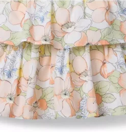 Janie and Jack Dresses|Swim Outfits-Floral Tiered Dress white floral