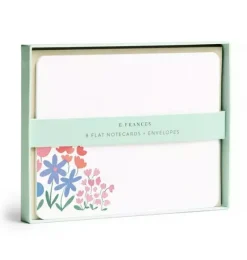 Janie and Jack Desk Accessories|Stationery-Flower Patch Flat Notes multi