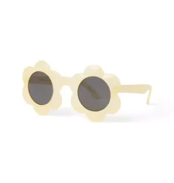 Janie and Jack Accessories|Sunglasses-Flower Sunglasses light yellow