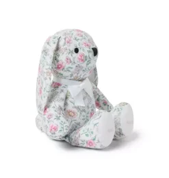 Janie and Jack Shoes & Accessories|Shoes & Accessories-Flowers The Bunny Plush white floral