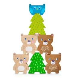 Janie and Jack Development Toys-Forest Friends Stacking Toy multi-color