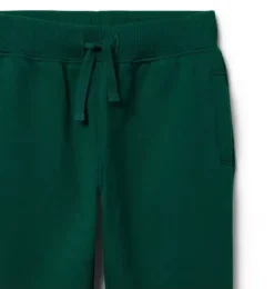 Janie and Jack Pants-French Terry Jogger enchanted forest