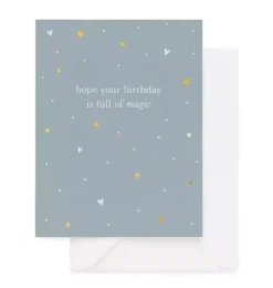 Janie and Jack Stationery-Full of Magic Greeting Card multi