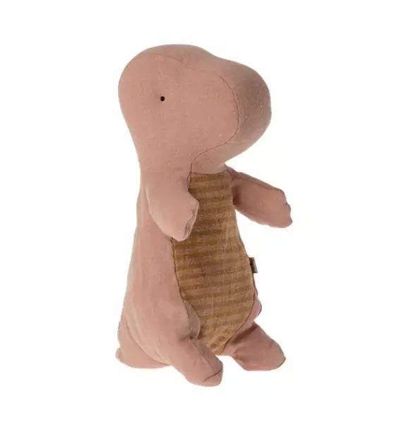 Janie and Jack Stuffed Animals-Gantosaurus in egg, Small - old rose