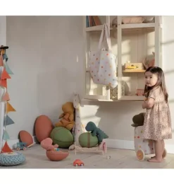 Janie and Jack Stuffed Animals-Gantosaurus in egg, Small - dark petrol