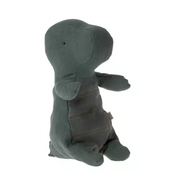 Janie and Jack Stuffed Animals-Gantosaurus in egg, Small - dark petrol