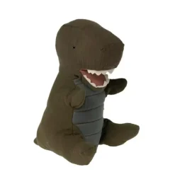 Janie and Jack Stuffed Animals-Gantosaurus Rex, Hand Puppet green