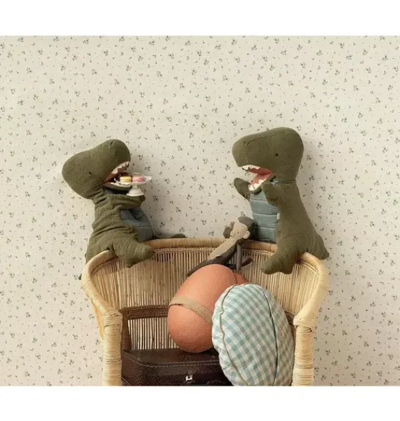 Janie and Jack Stuffed Animals-Gantosaurus Rex, Hand Puppet green