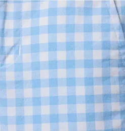 Janie and Jack Shorts-Gingham Poplin Short breezy blue gingham