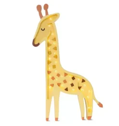 Janie and Jack Lighting-Giraffe Lamp african yellow