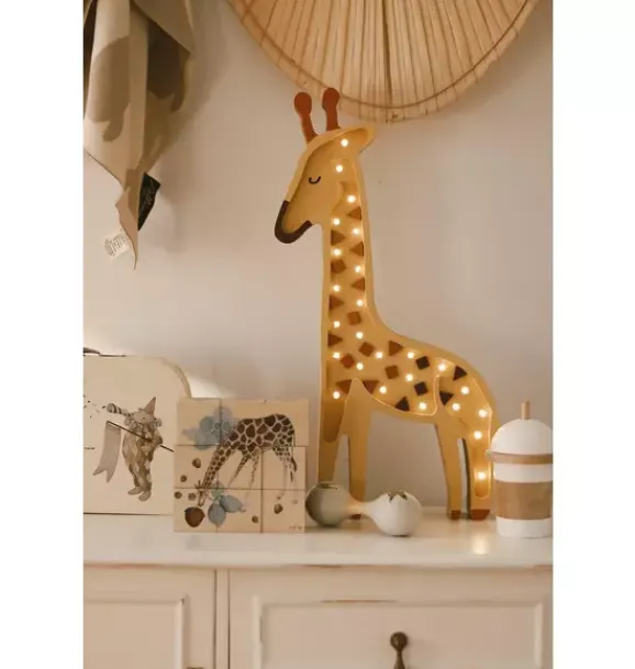 Janie and Jack Lighting-Giraffe Lamp african yellow