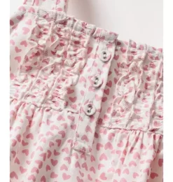 Janie and Jack Kids Pajamas|Petite Plume-Girls Charlotte Short Set in sweethearts