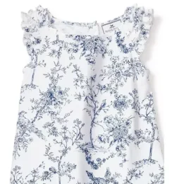 Janie and Jack Kids Pajamas|Petite Plume-Girl's Twill Amelie Short Set in blue timeless toile