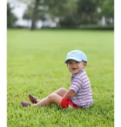 Janie and Jack Kids Accessories-Golf Cart Baseball Hat blue