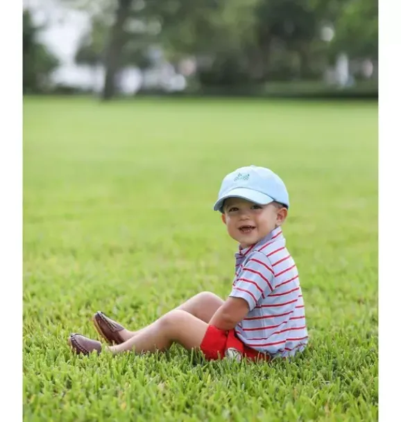 Janie and Jack Kids Accessories-Golf Cart Baseball Hat blue