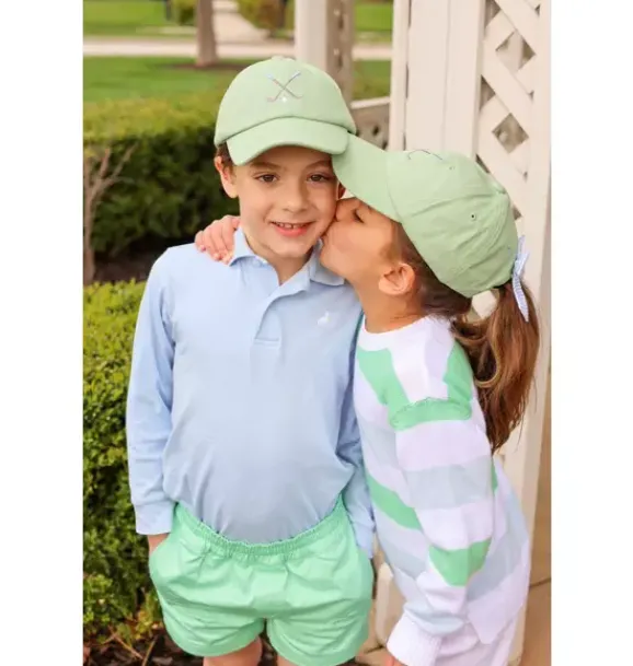 Janie and Jack Kids Accessories-Golf Clubs Baseball Hat green