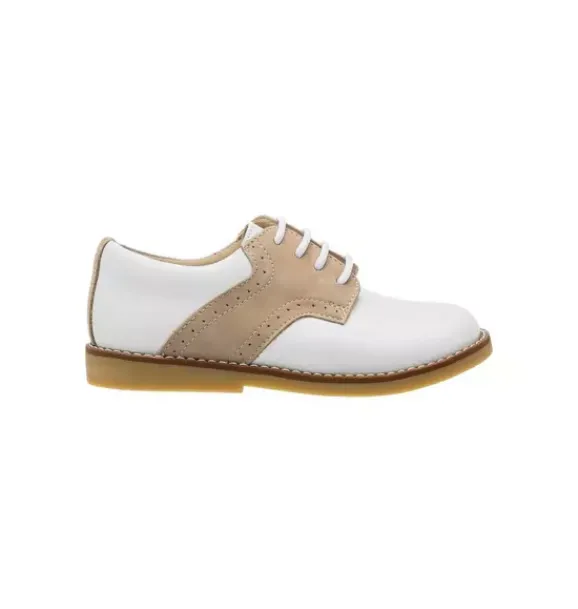 Janie and Jack Kids Shoes-Golfers Toddlers white & ivory