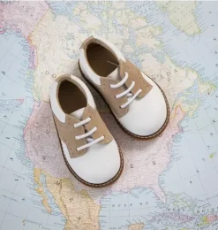 Janie and Jack Kids Shoes|Shoes-Golfers white & ivory