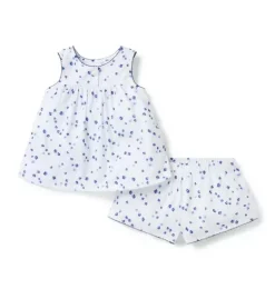 Janie and Jack Pajama Sets|Pajamas-Good Night Floral Pajama Set white floral