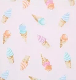 Janie and Jack Pajama Sets|Pajamas-Good Night Pajama In Ice Cream Cone pale pink ice cream cone
