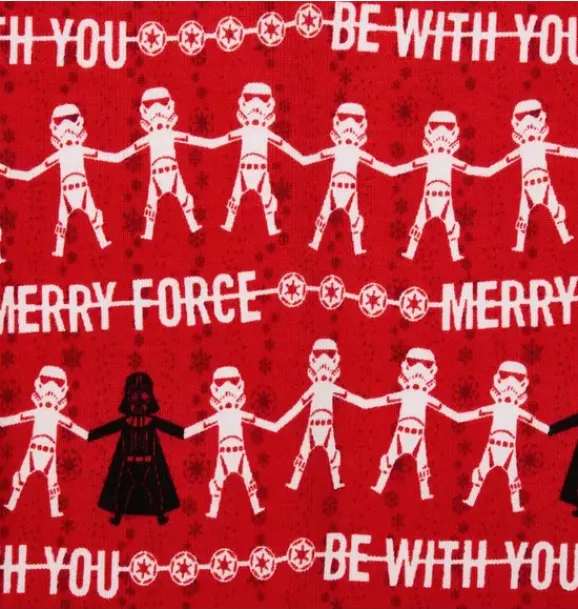 Janie and Jack Pajamas|Character Pajamas-Good Night Pajama In STAR WARS Holiday bright red star wars