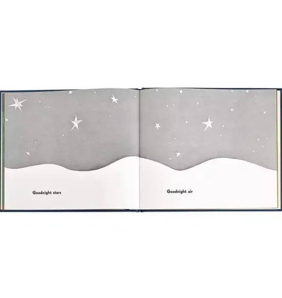 Janie and Jack Books-GOODNIGHT MOON LEATHER EDITION blue