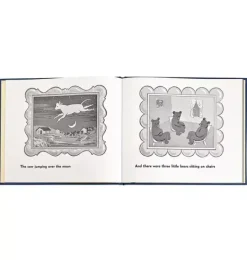 Janie and Jack Books-GOODNIGHT MOON LEATHER EDITION blue